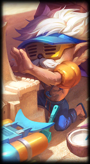 Heimerdinger Curtindo o Verão