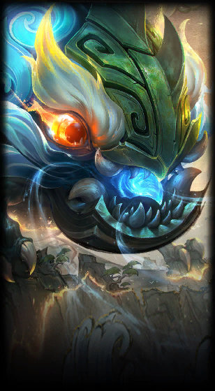 Kog'Maw Pergaminhos Shan Hai