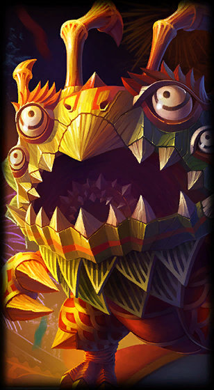 Kog'Maw Leão Chinês