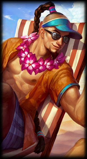 Lee Sin Curtindo o Verão