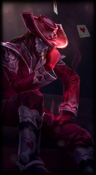 Twisted Fate Valete de Copas