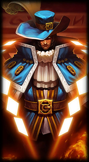 Twisted Fate Mosqueteiro