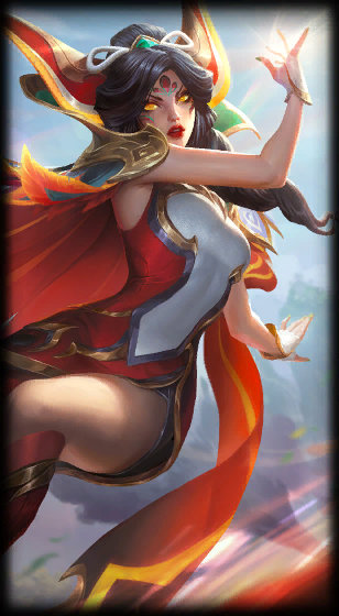 Xayah Fênix Corajosa