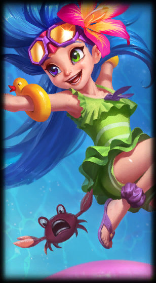 Zoe Curtindo o Verão