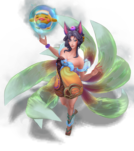 Ahri Termas do Florescer Espiritual (Olho de Gato)