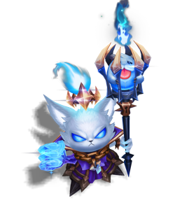 Veigar Cripta de Magma de Prestígio (Vívido)